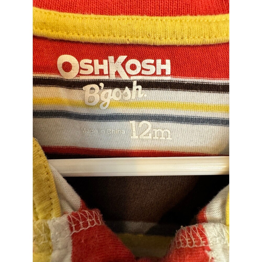 OshKosh B'gosh Bodysuit Baby Boy's Size 12 Months - Picture 3 of 3
